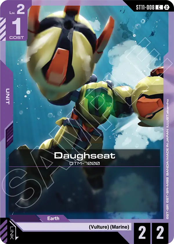 Daughseat Gundam Card Game card