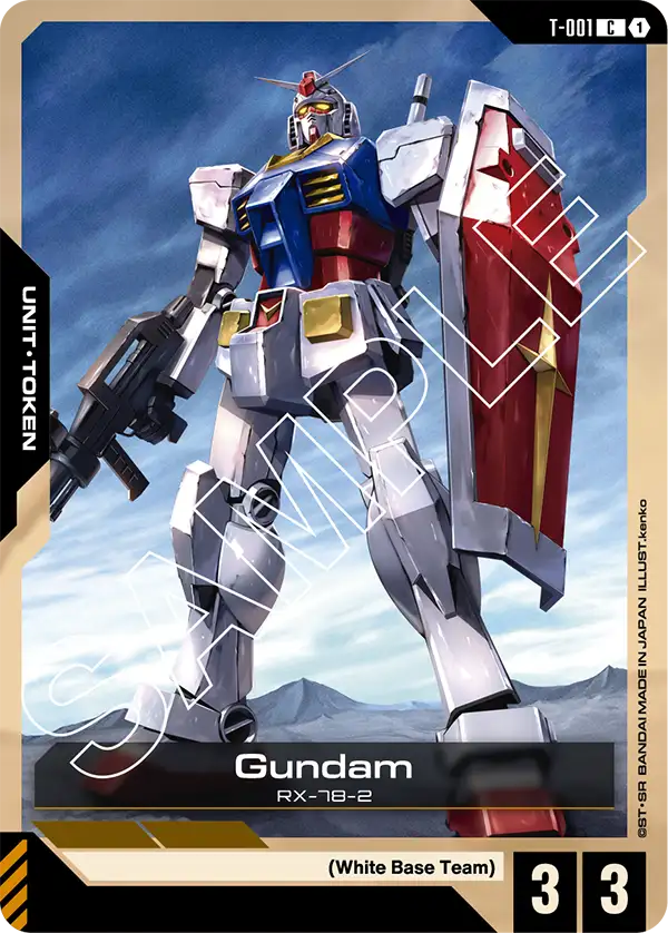 Gundam Gundam Card Game card