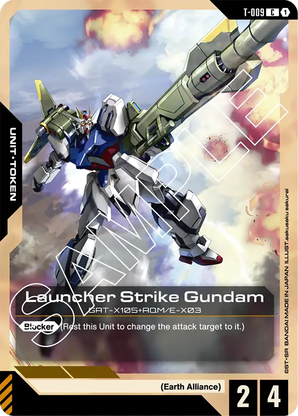 Launcher Strike Gundam Gundam Card Game card