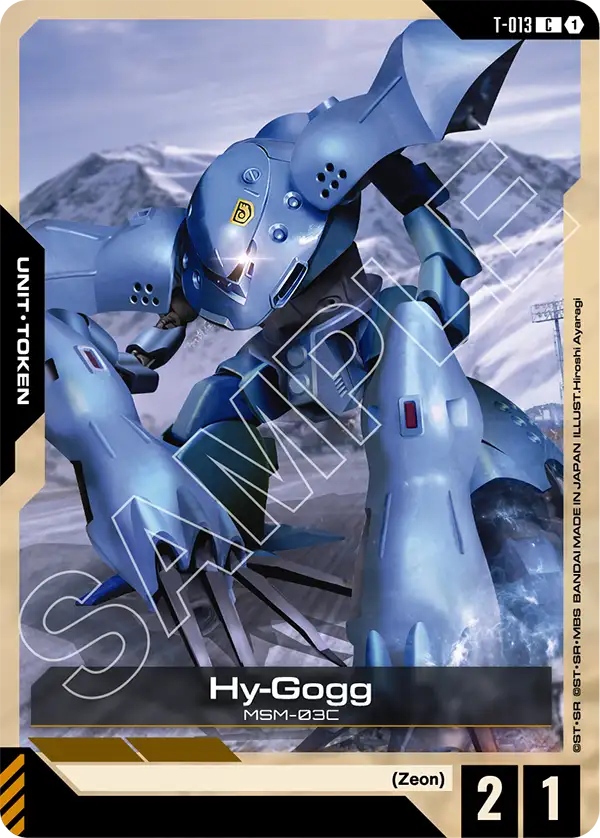 Hy-Gogg Gundam Card Game card
