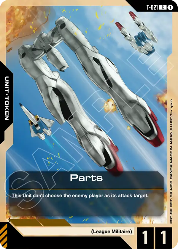 Parts Gundam Card Game card