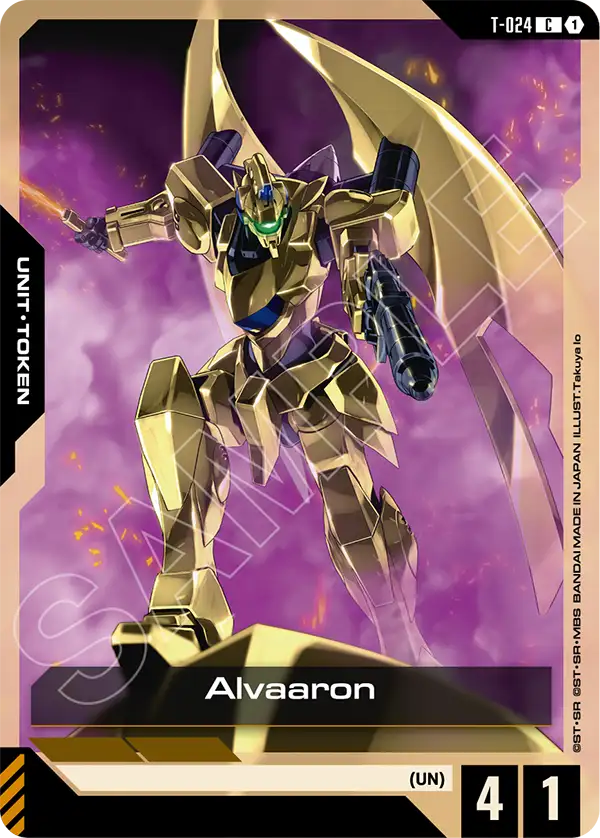 Alvaaron Gundam Card Game card