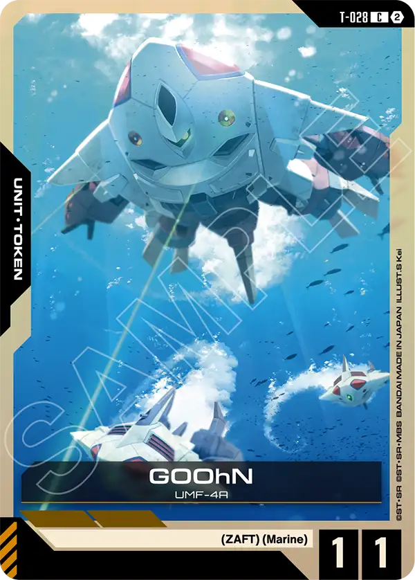 GOOhN Gundam Card Game card